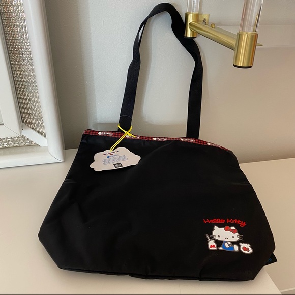 RARE- LeSportsac x Hello Kitty Tote & Clutch NWT - Picture 10 of 10